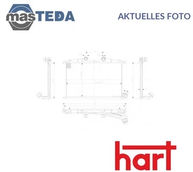 616 625 LADELUFTKÜHLER KÜHLER LADELUFT HART NEU OE QUALITÄT