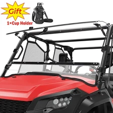 Upgraded 2-IN-1 Flip Windshield for 2016-2025 Honda Pioneer 1000/1000-5/1000-6