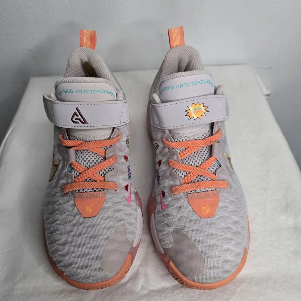 Nike Dm7610-500 Niñas Zapatos 2 años Niños Giannis Inmortalidad Tenis de Baloncesto Foto 3 de 4