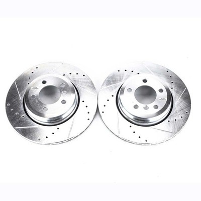 EBR865XPR Powerstop Brake Discs 2-Wheel Set Rear  for 745 760 E65 7 Series 745i
