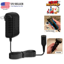 12V Charger for Braun Series s3 s5 s6 s7 s8 s9 Shaver, Charger Cord Wall Power A