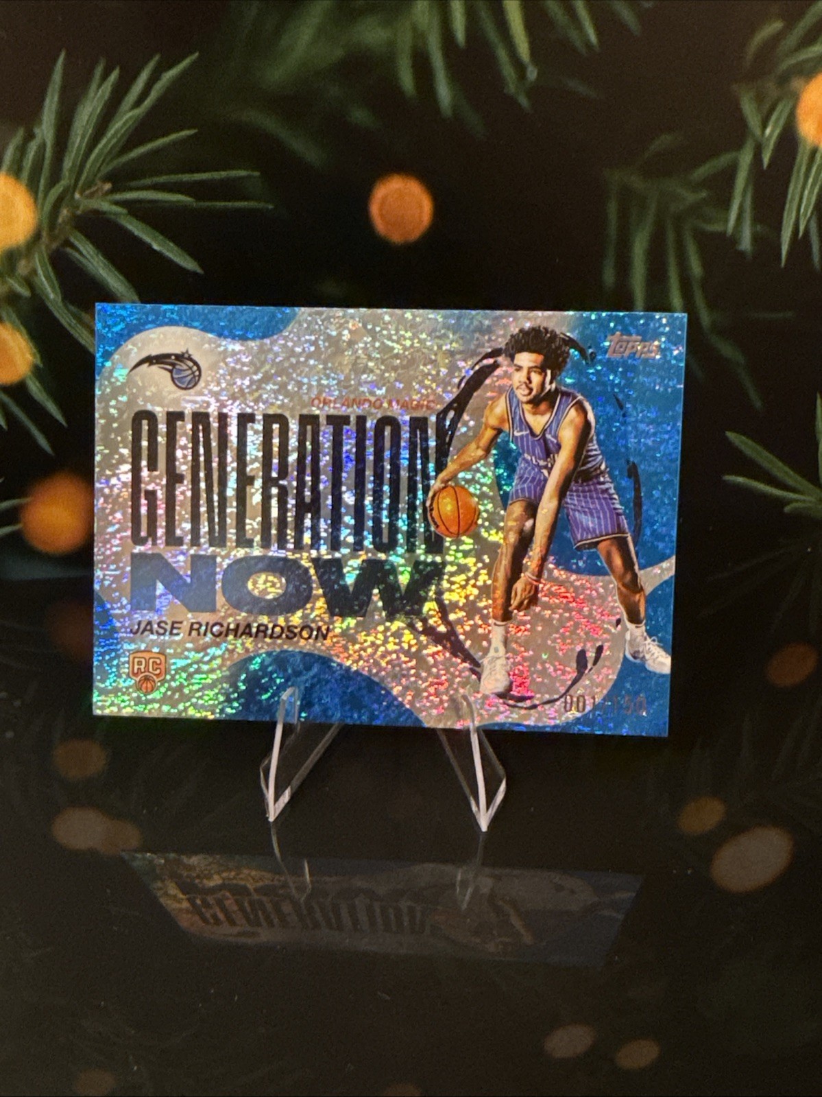 2025-26 Topps - Generation Now Jase Richardson #GN-25 Blue Holofoil 1/150 (RC)💥