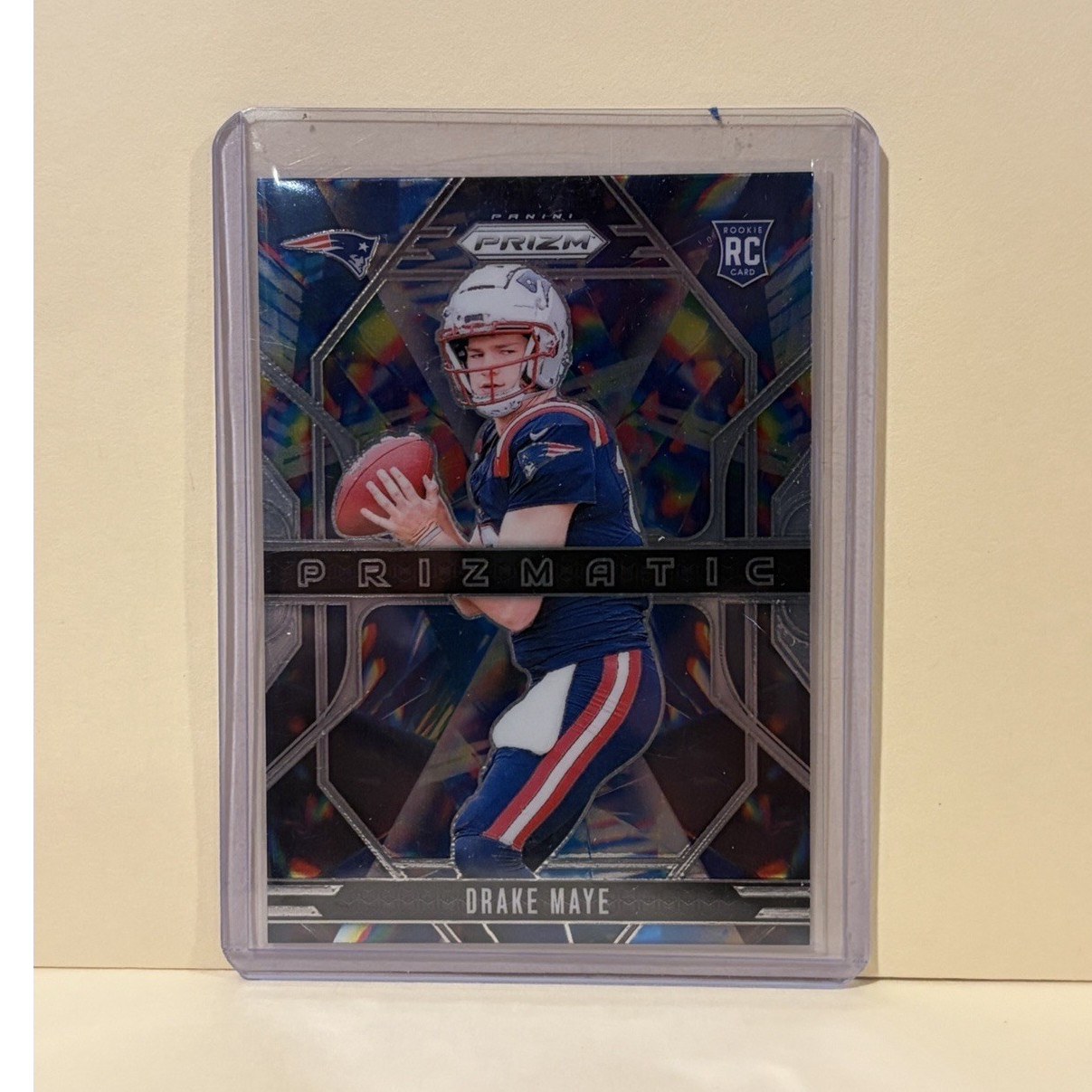 Panini 2024 Prizm Prizmatic Rookie Insert Drake Maye #2 Patriots Football