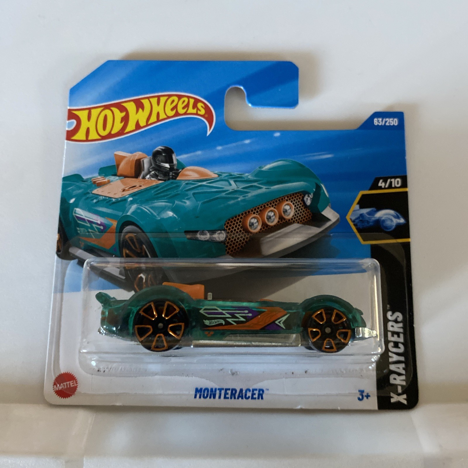 Hot Wheels 2025 Monteracer SHORT CARD
