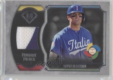 2017 Topps Museum Collection 50/75 Gavin Cecchini #WBCPR-GC Patch 0t08
