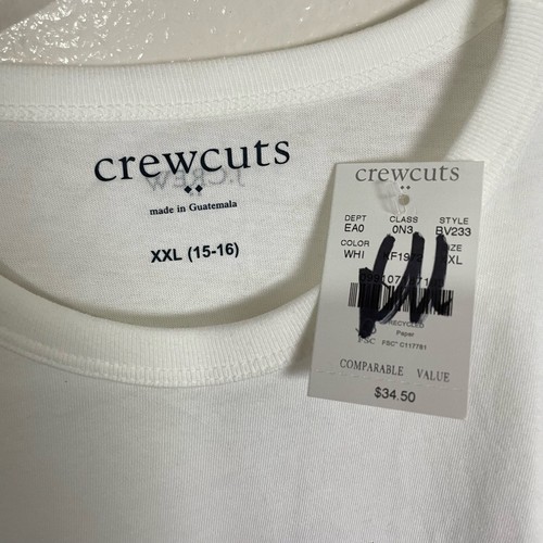Crewcuts Long Sleeve Truck and Tree Graphic Holiday Tee Shirt US Boy's XXL New - 第 4/5 張圖片