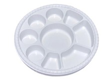 100x1 Bio Ware 9" Compostable Round Plates