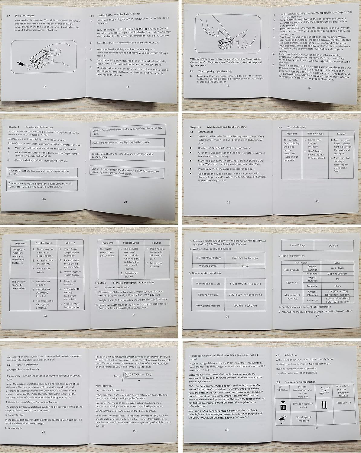 Zacurate Pro Series 500DL Pulse Oximeter with Silicone Cover & Lanyard