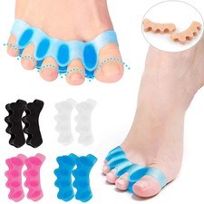 2Pcs=1Pair Toe Separators Stretchers Correct Foot and Bunion Pain Pain Relief Fo