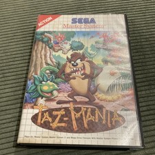 Taz-Mania - Sega Master System Game - Good Condition