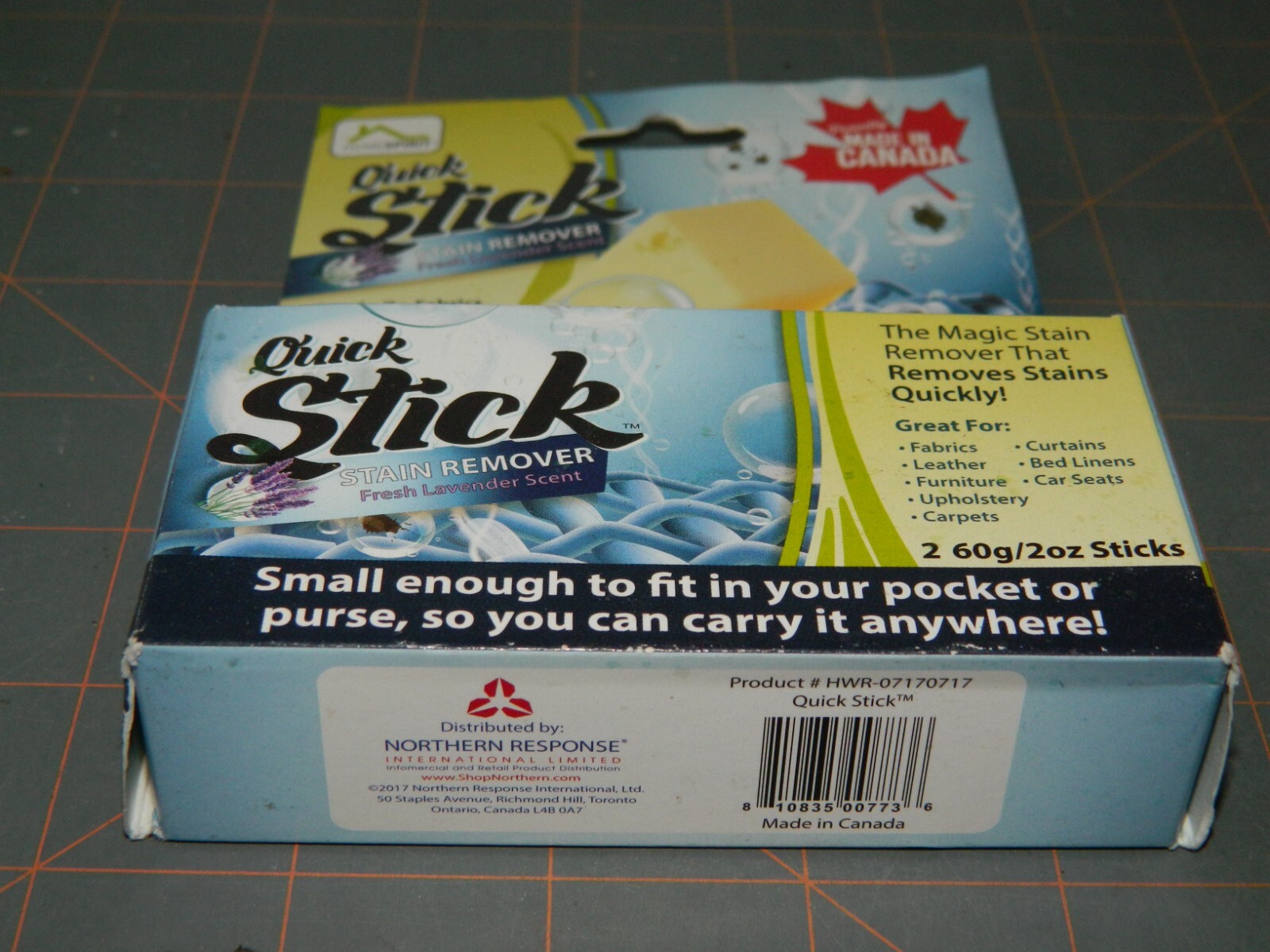 Home Spirit Quick Stick Stain Remover Sticks 2 Pack fabrics furniture FREE SHIP