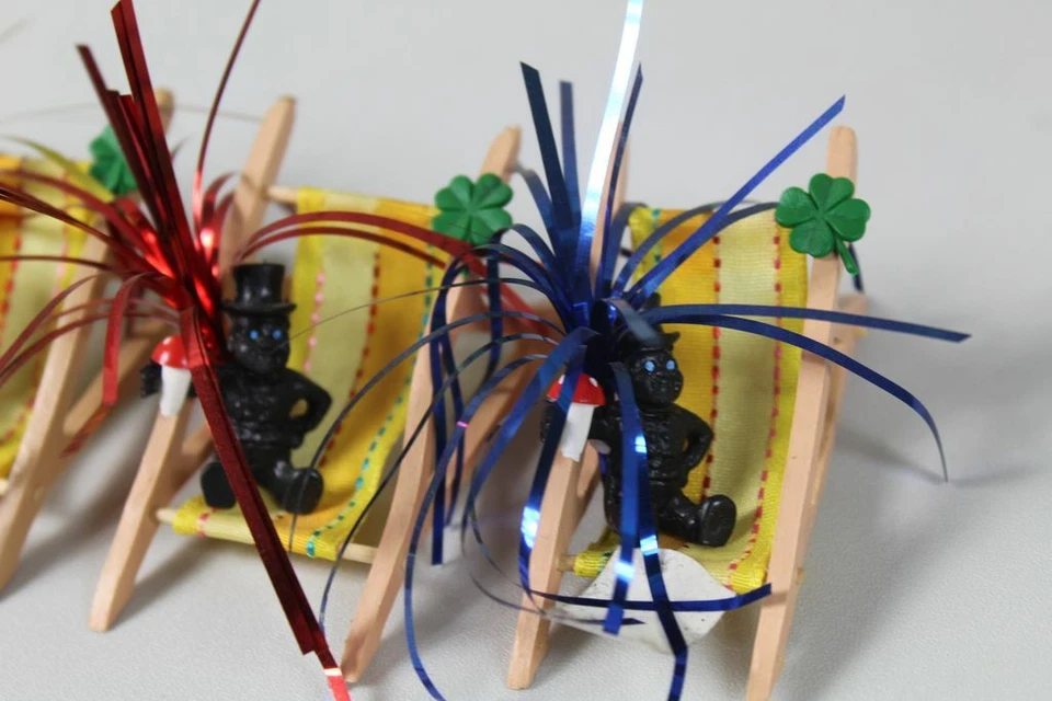 7x Figuren aus Geschäftsauflös. - Schornsteinfeger+ Pustefix+Schaf+Ente (1) /343 - Bild 4 von 4