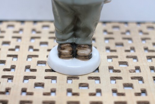 Soldat Porzellan Figur Vintage Deko Royal Dux Offiziersstück Krieger Herkunft - Bild 8 von 11