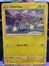 Pokémon TCG Chinchou McDonald's Promos 2022 8/15 Regular Common