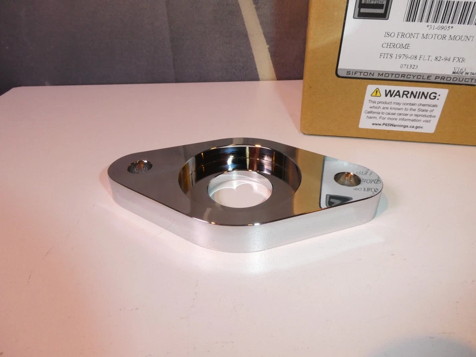 Harley Engine Mount FXR 1982 - 94 ISO Chrome Touring FLT 79-08 V-Twin 31-0905 X7 — 第 2/4 张图片