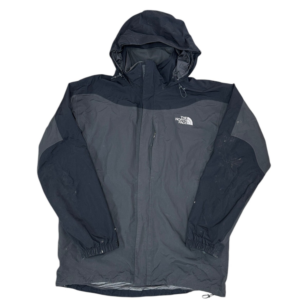 The North Face Hyvent Jacket Waterproof Rain Hiking Walking Grey