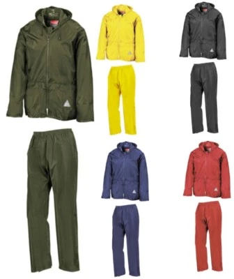 RESULT Regenbekleidung / Regenanzug / Regenjacke und Regenhose Windbreaker + Hose