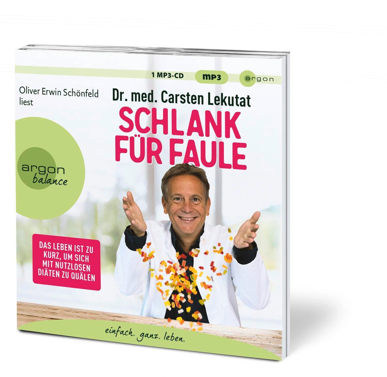 Thumbnail - Schlank Für Faule | Carsten Lekutat | Mp3 | 67 Tracks | Deutsch | 2022