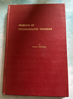Problems of Psychoanalytic Technique