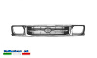 Gitter HeizköRper Chrom/Schwarz Anpassbar A Toyota Hilux Pick-Up 01/1998- >
