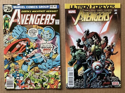 AVENGERS #149 (1976) & AVENGERS: ULTRON FOREVER #1 (2015) - Marvel