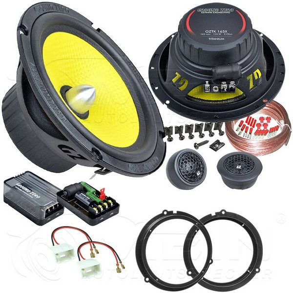 Ground Zero Lautsprecher FüR Ford Ecosport II Ab 2012 Heck Hinten TüR 150W #AT2F-image