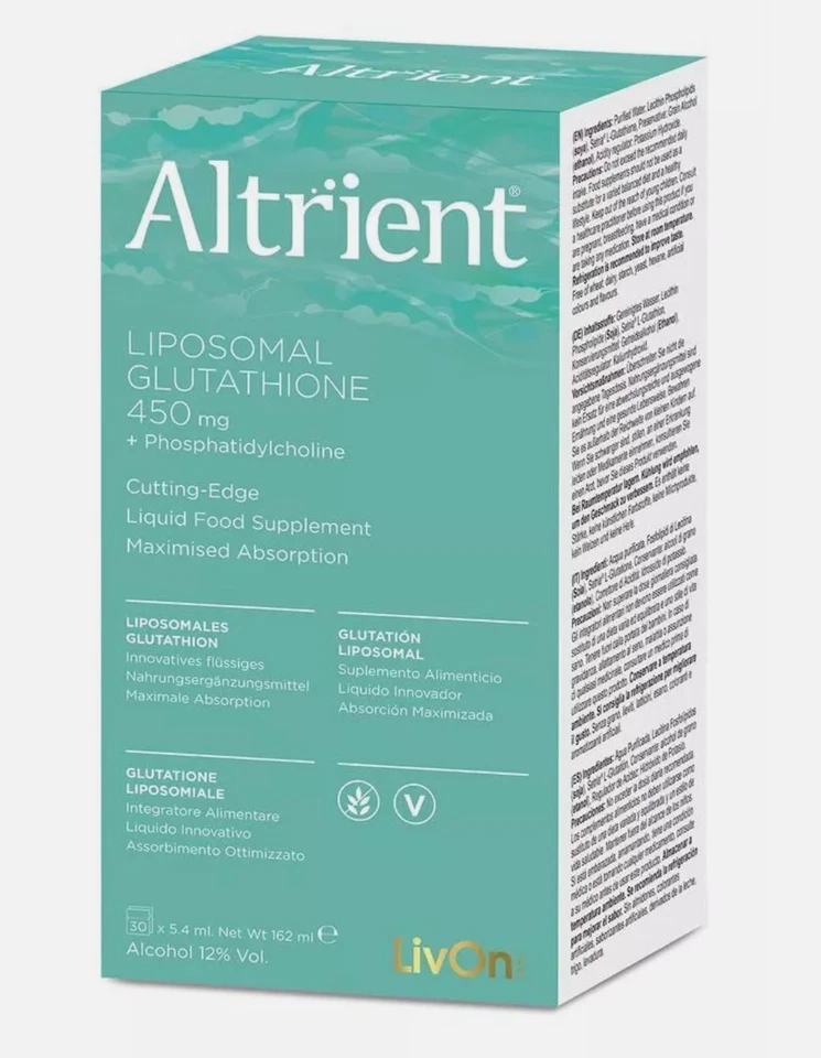 Altrient Liposomal Glutathione 450mg - 30 Sachets