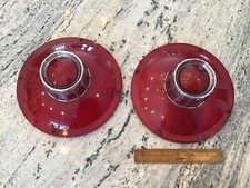 Vintage Round Nipple Tail Lights Pair Set Ford 1963 Vintage Round Nipple Tail Lights Pair Set Ford 1963