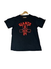 San Francisco Giants "24" T Shirt Willie Mays MLB Inspired Mens Size M Black