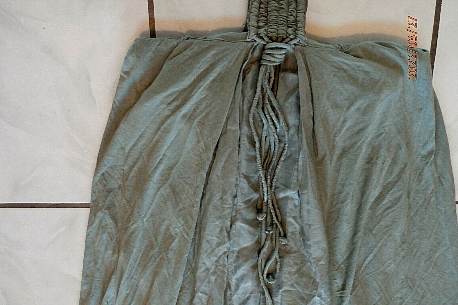 UNDERCOVER Reggiseno Victoria Secret top abito reggiseno con spalline verde mensola foderato taglia small