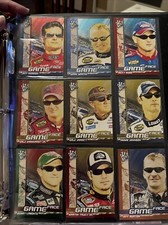 2006 Press Pass Game Face 9-Card NASCAR Insert Set