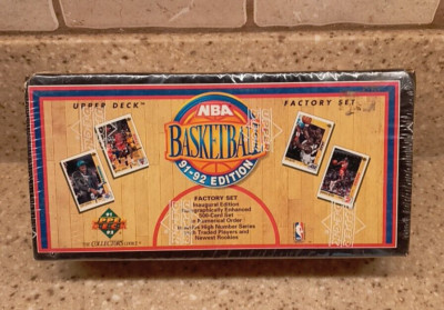 Upper Deck NBA Basketball Cards 91-92 Factory Set, Sealed , 500 ct