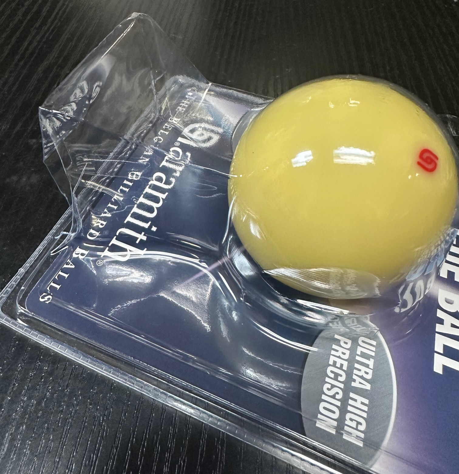 Super Aramith Pro Pool Cue Ball 2 1/4" in a blister
