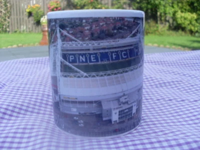 Preston North End Deepdale Aerial Shot Mug Cup 11oz new Birthday Christmas Gift