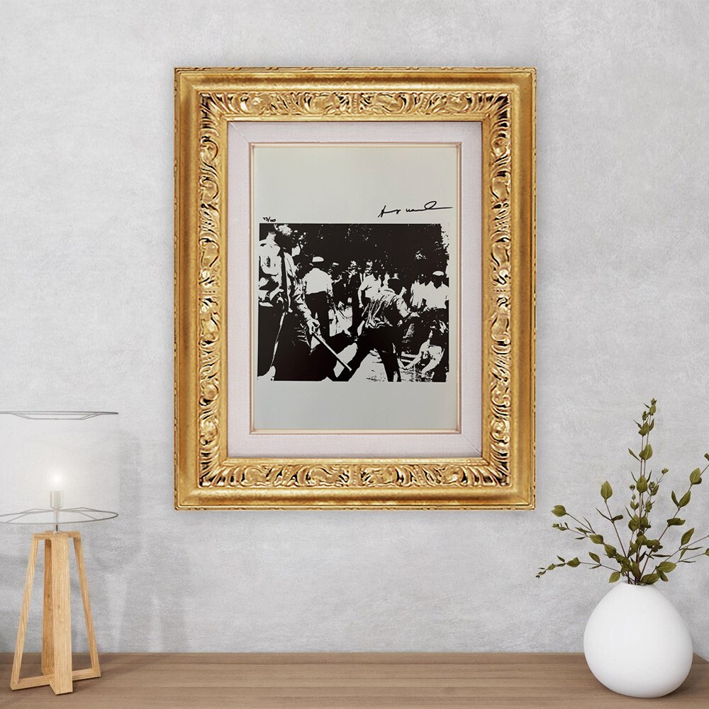 Andy Warhol Signed Original Lithograph with COA and Appraisal - $3,500 USD