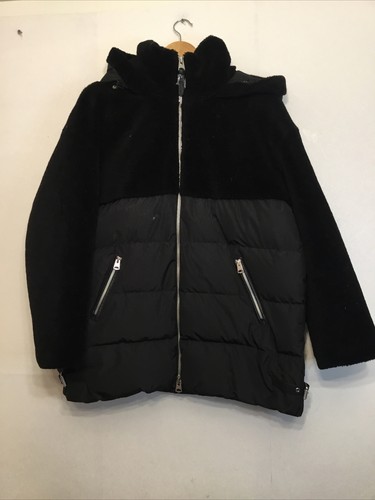 Mackage Junia Faux Fur Wool Down Jacket 