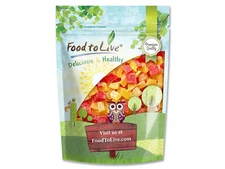 Diced Fruits Mix - Mango, Pineapple, Papaya, Kosher, Raw, Vegan - Food To Live®