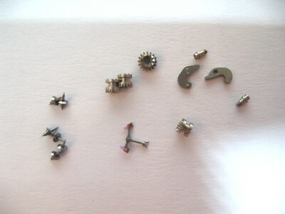 ENICAR 1120,11121,1124,1125,1126  ASSORTED SPARE WATCH MOVEMENT PARTS