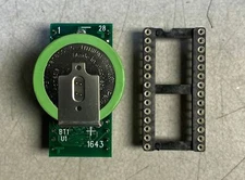 DS1643 exact functional replacement, plus socket