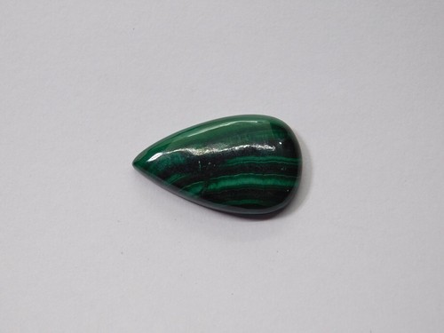 Natural Green Malachite Cabochon Loose Gemstone For Jewelry 27 Cts. ME-9541 - Picture 4 of 4