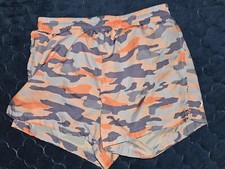 Girls Youth Lined Activewear Shorts Pink Camouflage Old Navy Active XXL 18