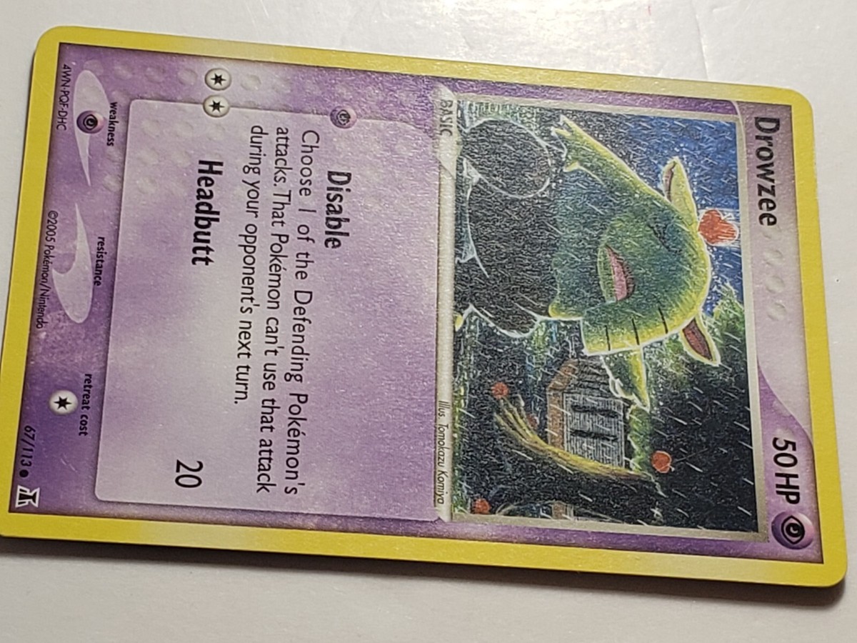 Drowzee 67/113 - NM - 2005 EX Delta Species Pokemon Card