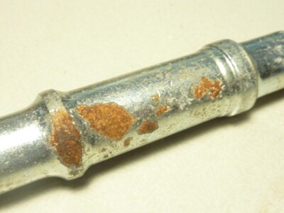 Axe Pédalier Acier 127 Mm – Vintage – Ancien Stock Pour Vélo