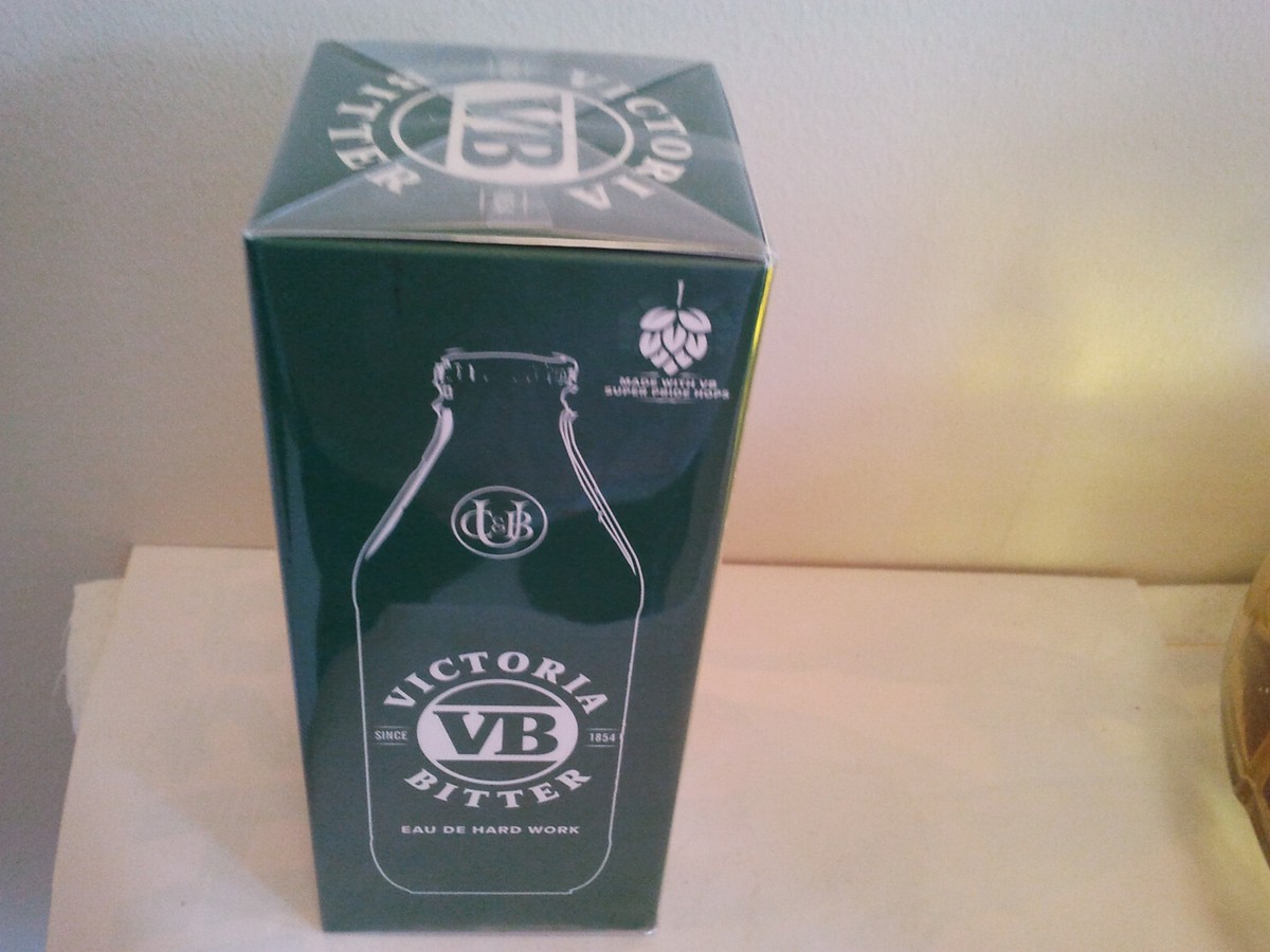 Eau De Thirst Vb Cologne VB VICTORIA BITTER THIRST MEN'S FRAGRANCE 75ML EAU  DE HARD WORK