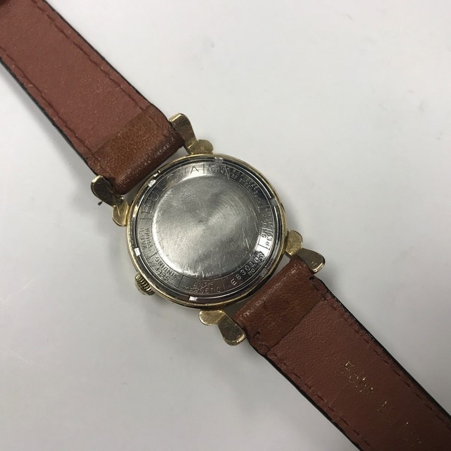 d325 Vintage Bulova 10K RGP Stainless Back Automatic Swiss Wrist Watch