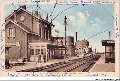 CAR-AAHP5-59-0416 - BOURBOURG - der Bahnhof