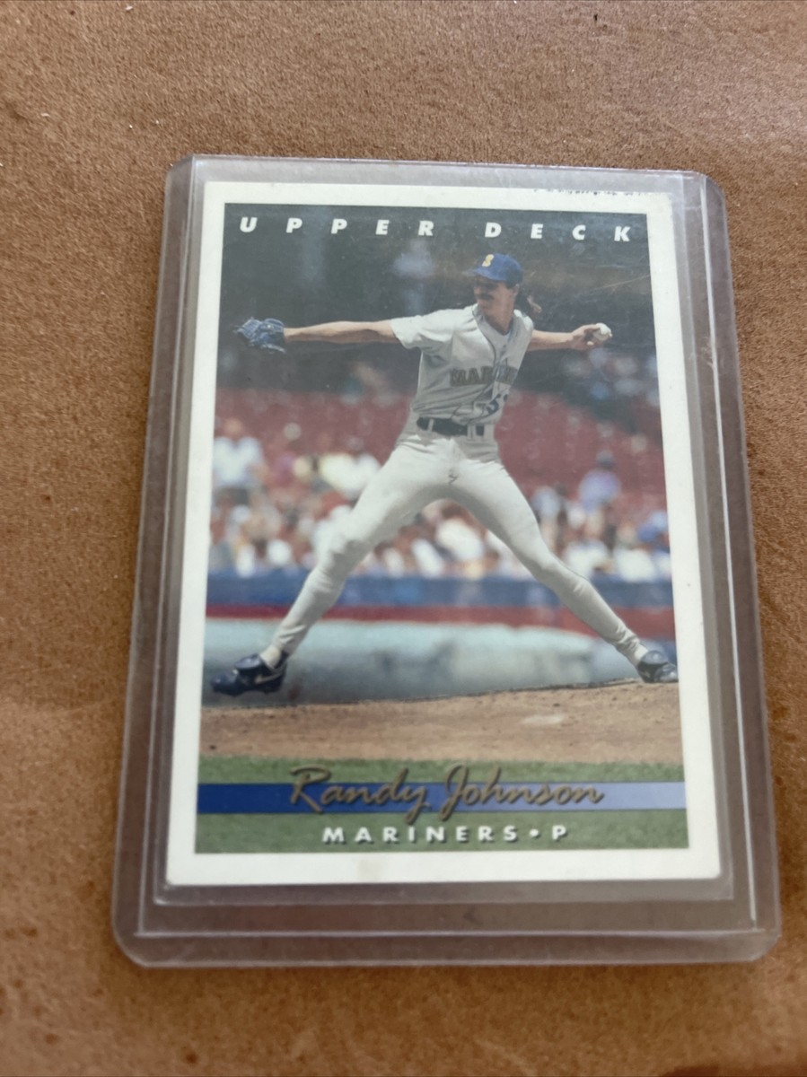 Randy Johnson 1992 Upper Deck baseball card # 336. Very rare | eBay