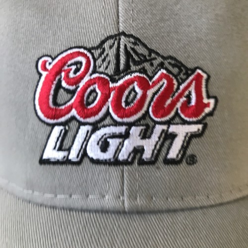 NWOT Cool COORS LIGHT Beer Baseball Dad 