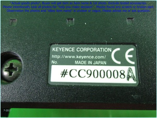Keyence CV-E300, CAMERA EXPANSION module as photo, sn:0008. - Picture 5 of 12