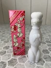 Avon Vintage Unforgettable Cologne White Milk Glass Poodle Bottle With Box New